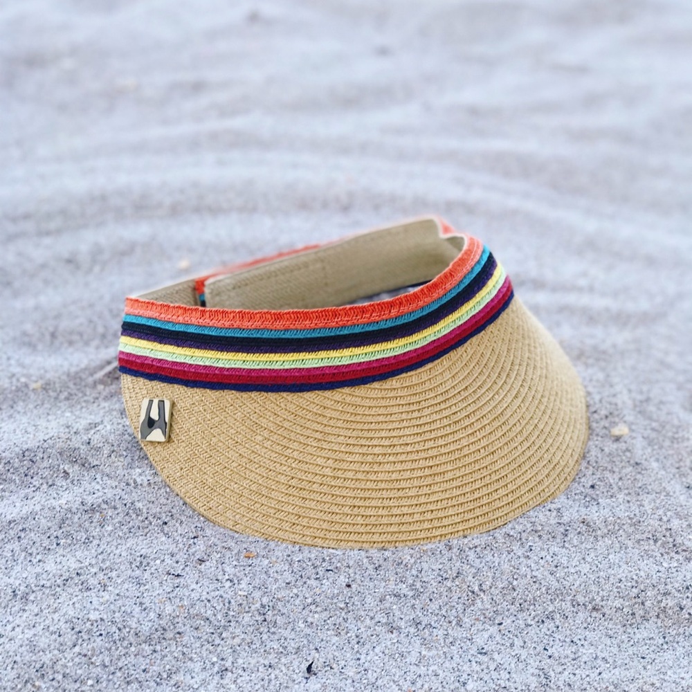 Multicolored Natural Adjustable Visor
